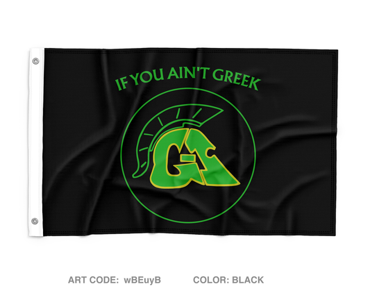 G1 Greeks Fundraising Collection Wall Flag - wBEuyB