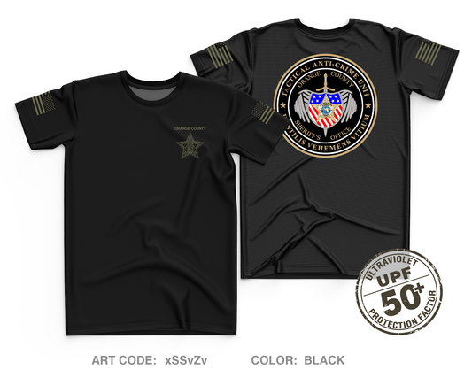 OCSO TAC Core Men's UPF 50+ Performance SS Tee - xSSvZv