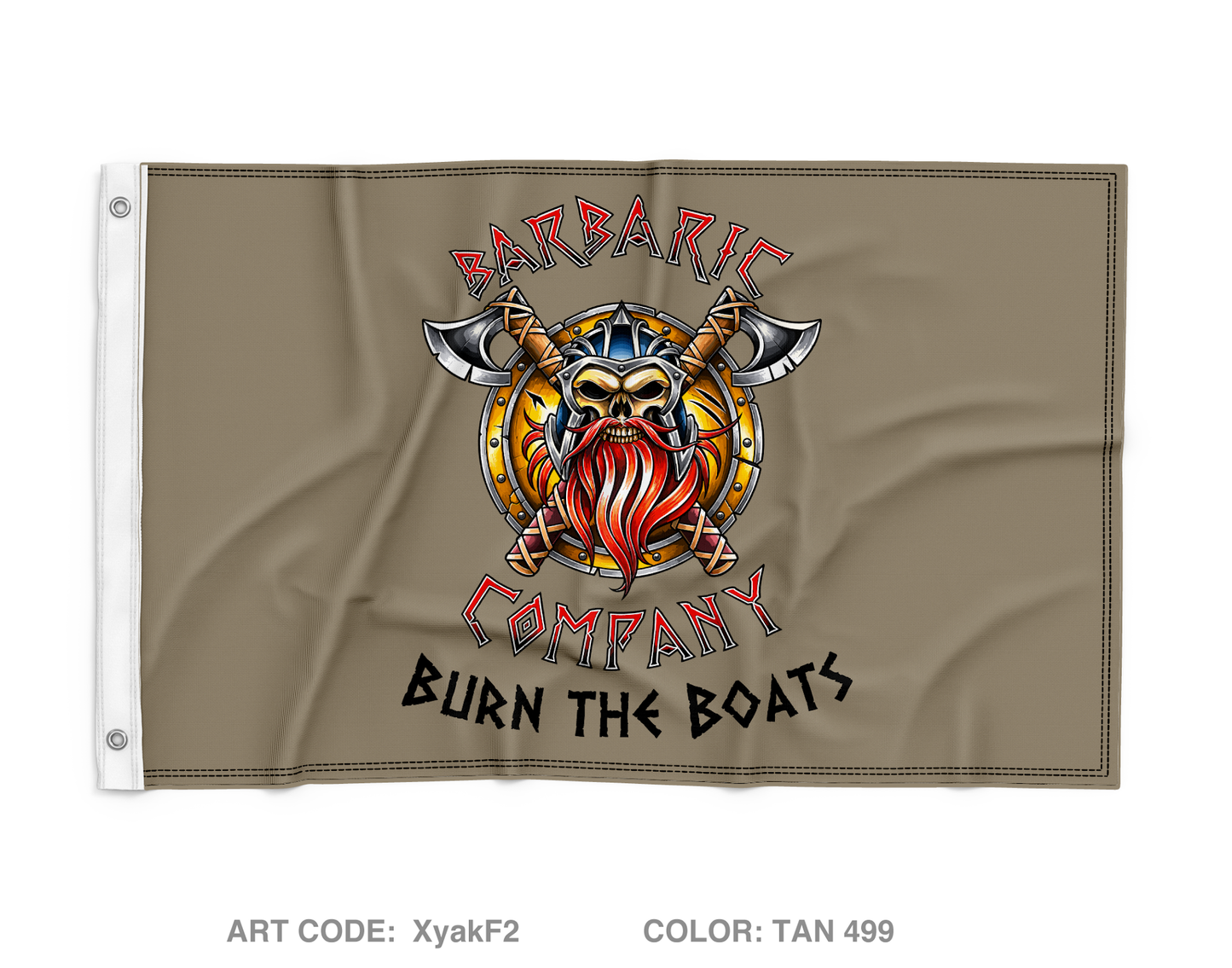 BCO 1-18 IN Wall Flag - XyakF2
