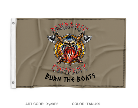 BCO 1-18 IN Wall Flag - XyakF2