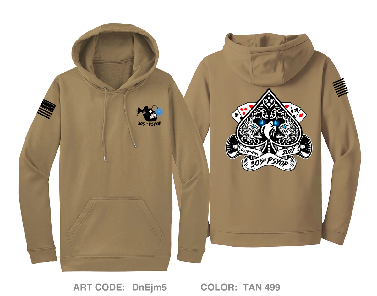 305th PSYOP Hi-Tech Performance Hoodie - DnEjm5