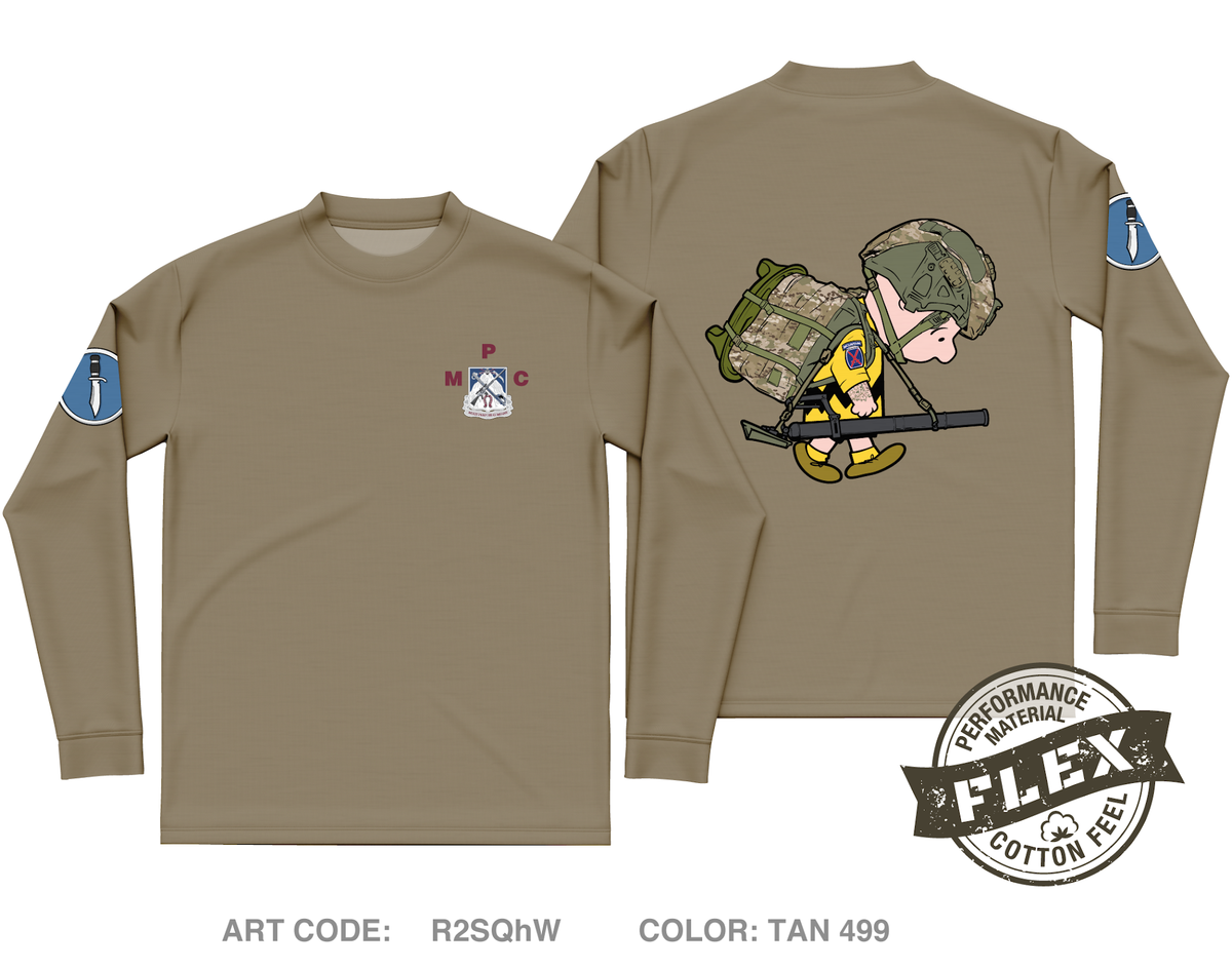 2/87 IN Core Men's LS Flex Performance Tee - R2SQhW