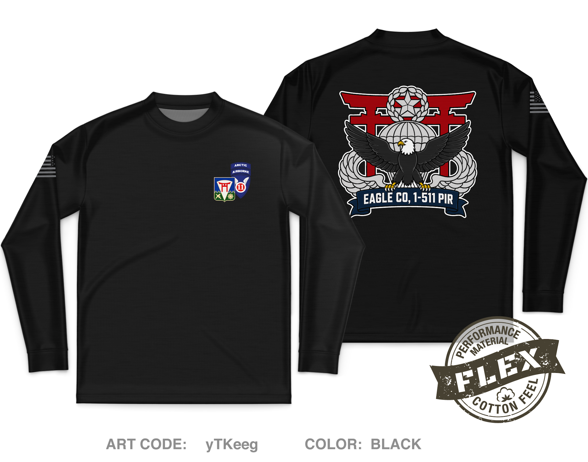 Eagle CO, 1-511 PIR Core Men's LS Flex Performance Tee - yTKeeg