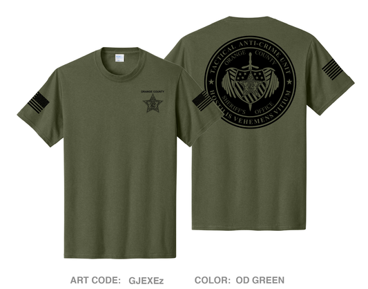 OCSO TAC Comfort Unisex Cotton SS Tee - GJEXEz