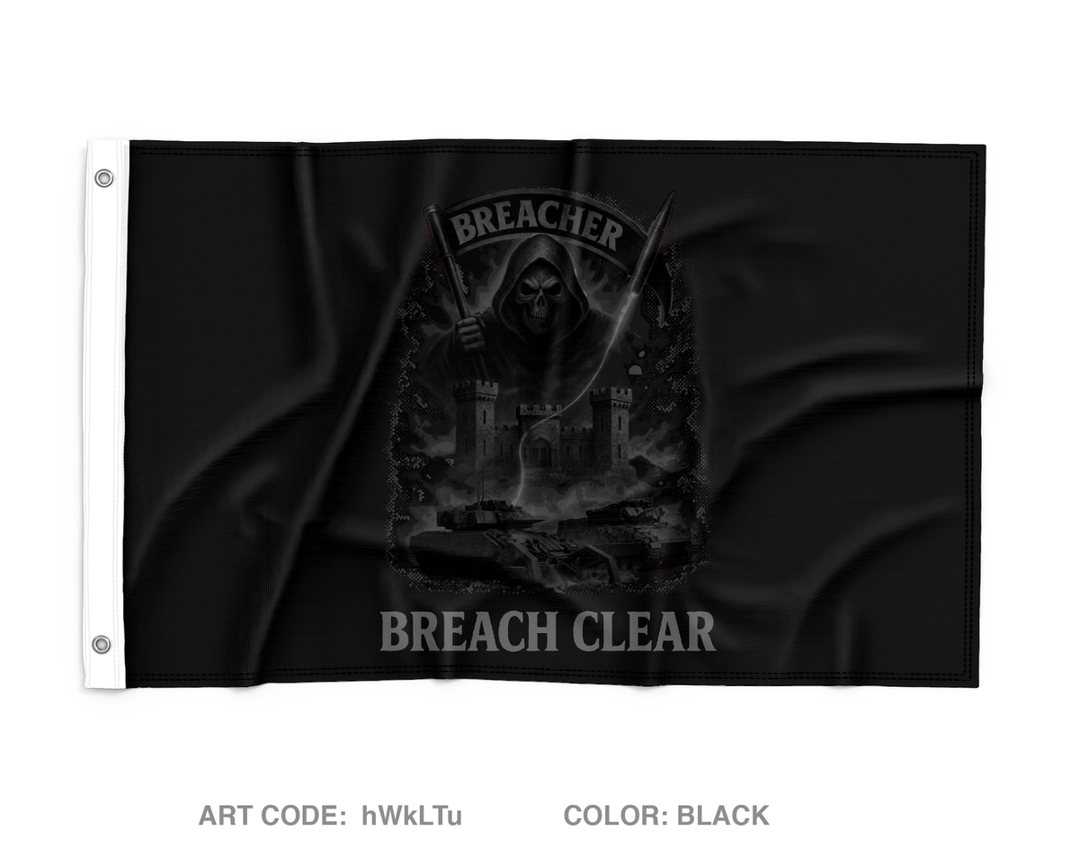 82CEC-A (BREACHER), 16EN BN Wall Flag - hWkLTu