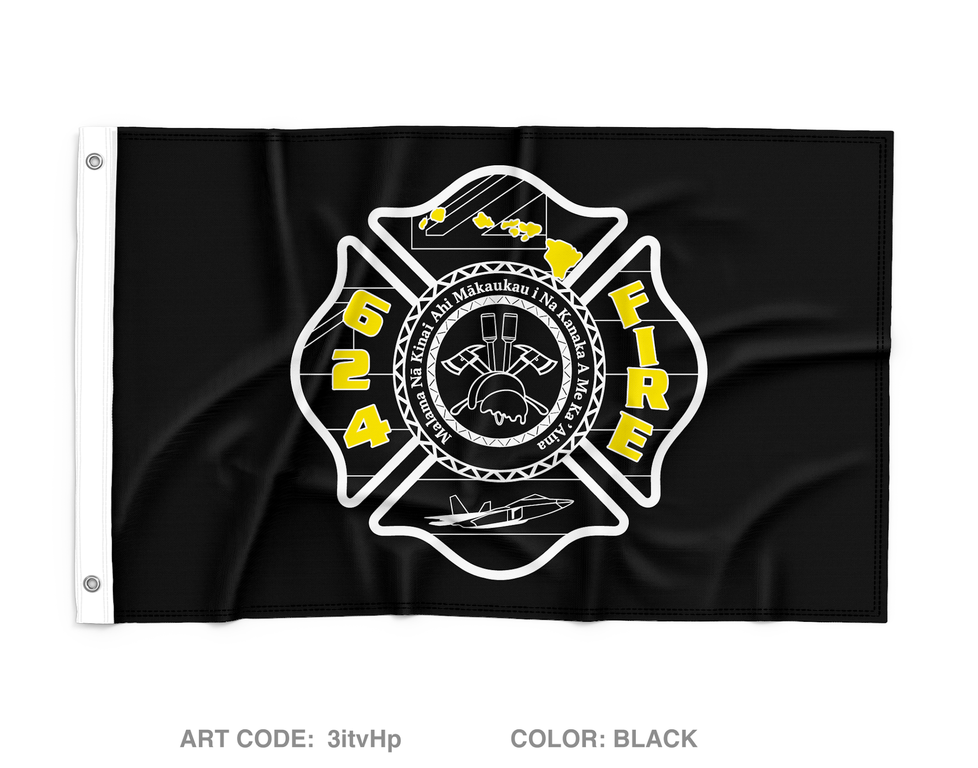 624 FIRE Fundraising Collection Wall Flag - 3itvHp
