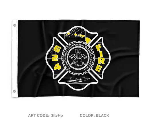 624 FIRE Fundraising Collection Wall Flag - 3itvHp