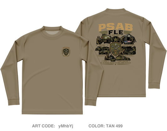 FLE PSAB Core Men's LS Performance Tee - yMhbYj