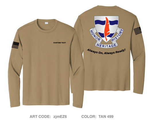 CUSTOM 102D SSB Fundraising Collection Hi-Tech Performance Unisex LS Tee - zjmEZ6