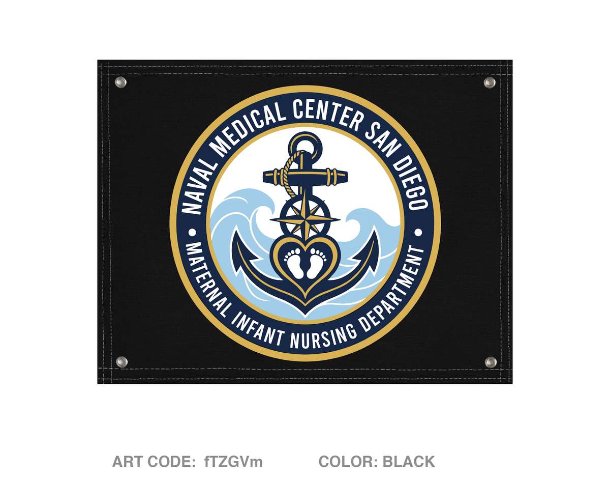 Maternal Infant Nursing Department Banner Flag - fTZGVm