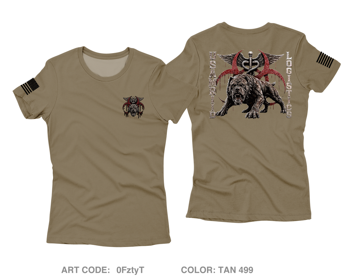 USAMRIID Logistics Core Women's SS Performance Tee - 0FztyT