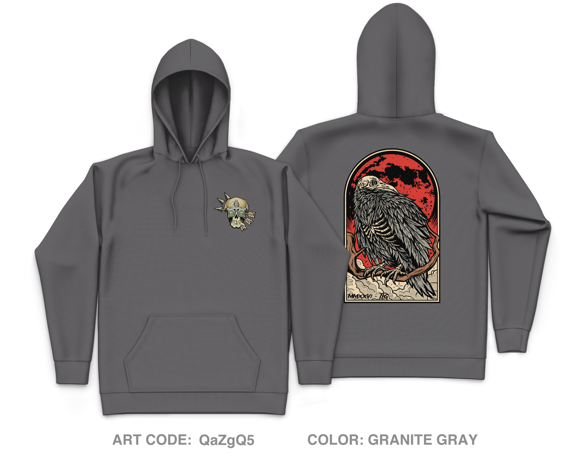 Trench line gear Core Men's Hooded Performance Sweatshirt - QaZgQ5