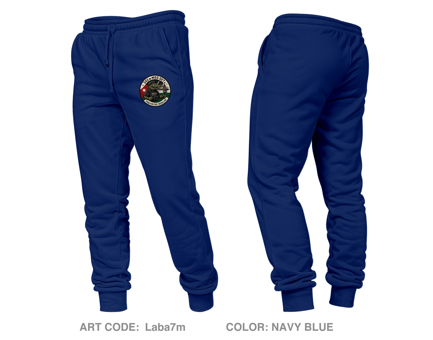 342nd Medical Detachment (PM) Core Unisex Performance Joggers - Laba7m