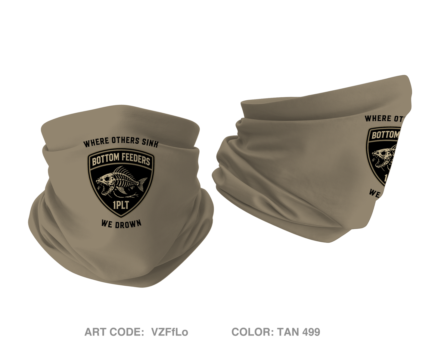 1PLT C Co 2-87 IN BN Gaiter - VZFfLo