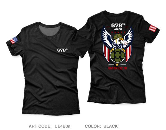 678 ag Co Core Women's SS Performance Tee - UE4B3n
