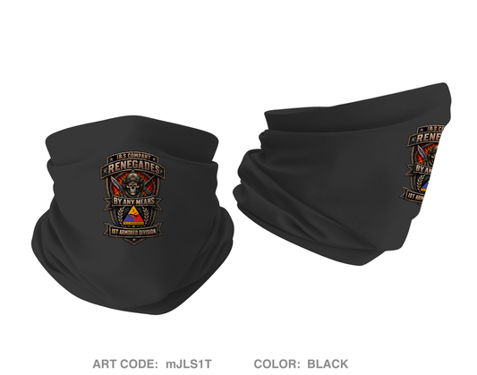 I&S Company, HHBN, 1AD Gaiter - mJLS1T