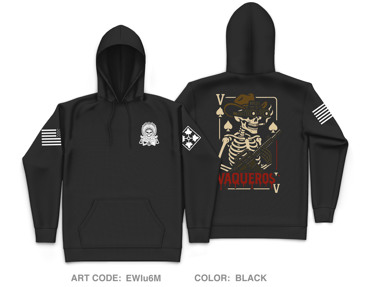 Comanche Company, 1-12IN Core Men's Hooded Performance Sweatshirt - EWIu6M