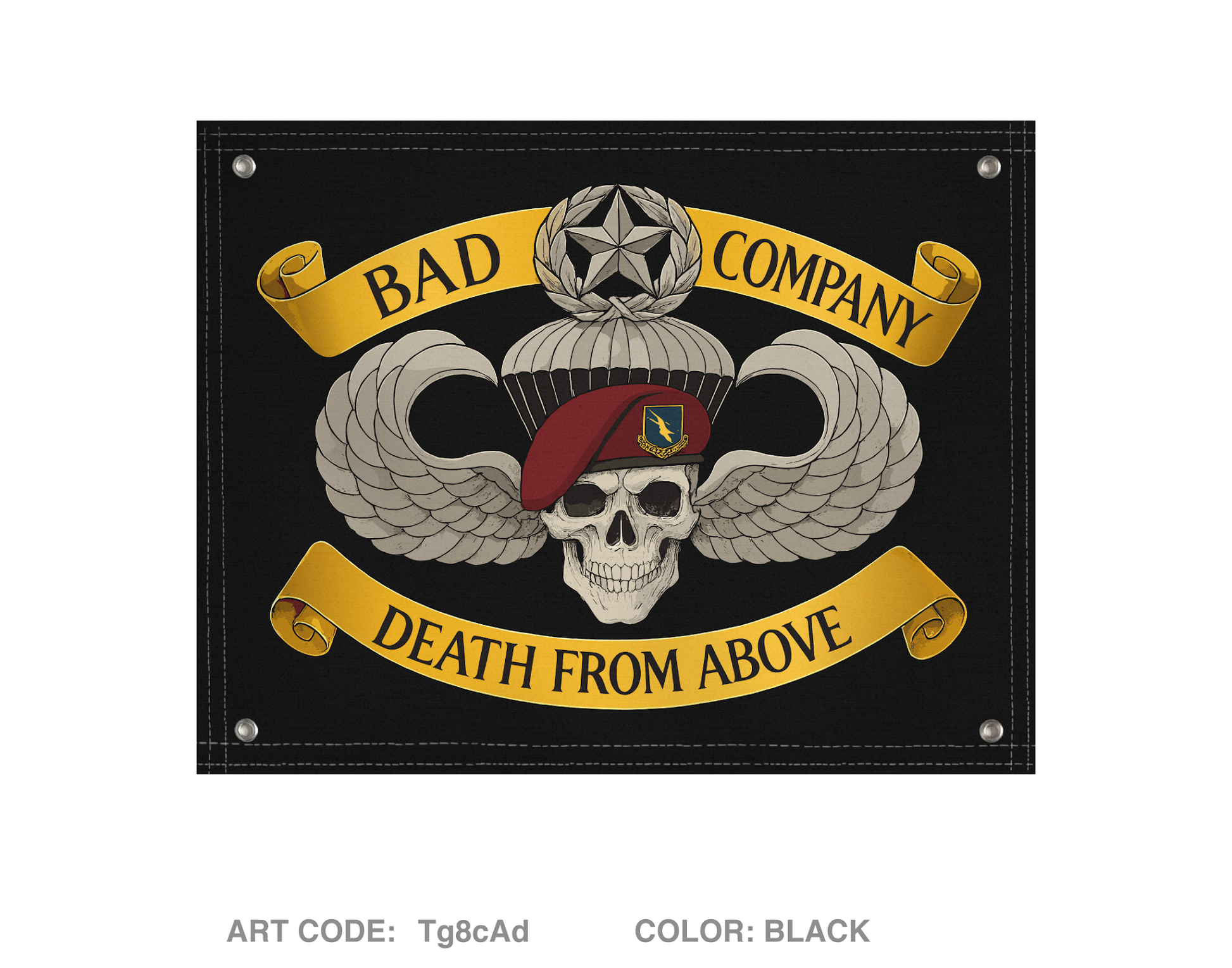 Bad Company, 2-504 Banner Flag - Tg8cAd