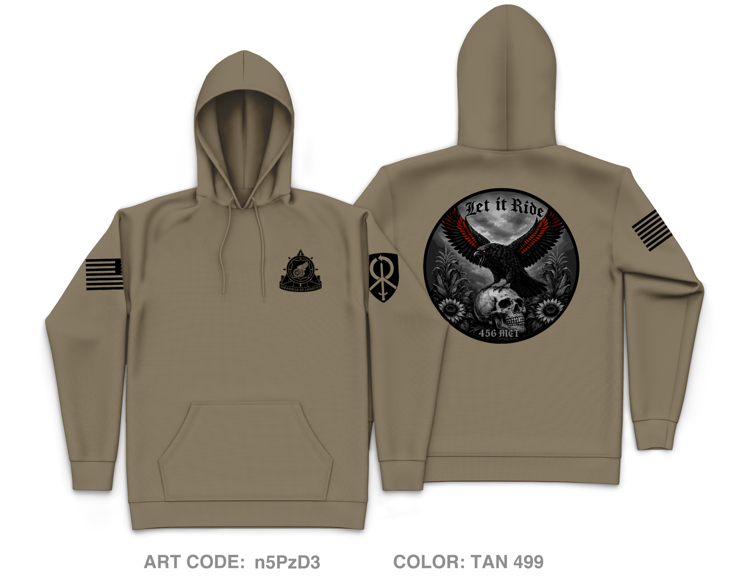 456 MCT Core Men's Hooded Performance Sweatshirt - n5PzD3