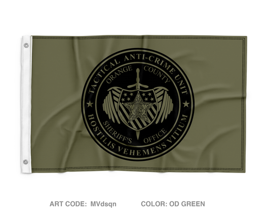 OCSO TAC Wall Flag - MVdsqn