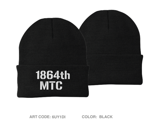 1864th mtc Fundraising Collection Embroidered Knit Beanie - 6UY1DI