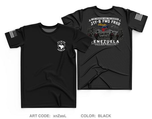 JTFB FRSD Venezuela Core Men's SS Performance Tee - xnZasL