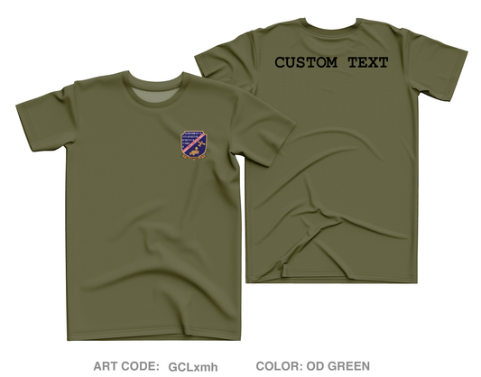 CUSTOM Marine Detachment Fort Gordon Core Men's SS Performance Tee - GCLxmh