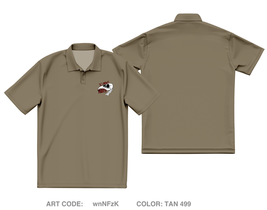 Crow PLT/3-319 AFAR Core Men's SS Performance Polo - wnNFzK