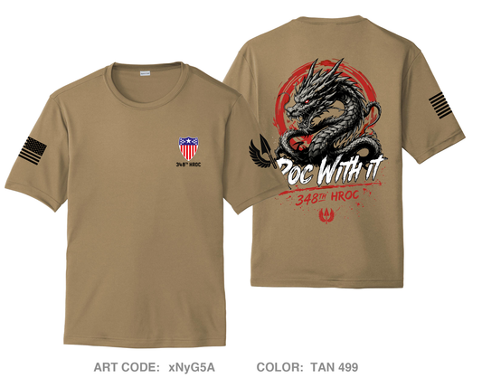 348TH HROC Hi-Tech Performance Unisex SS Tee - xNyG5A