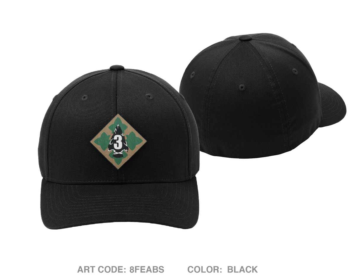 Atlas Company, 64th BSB Embroidered Snapback Trucker Cap - 8FEABS