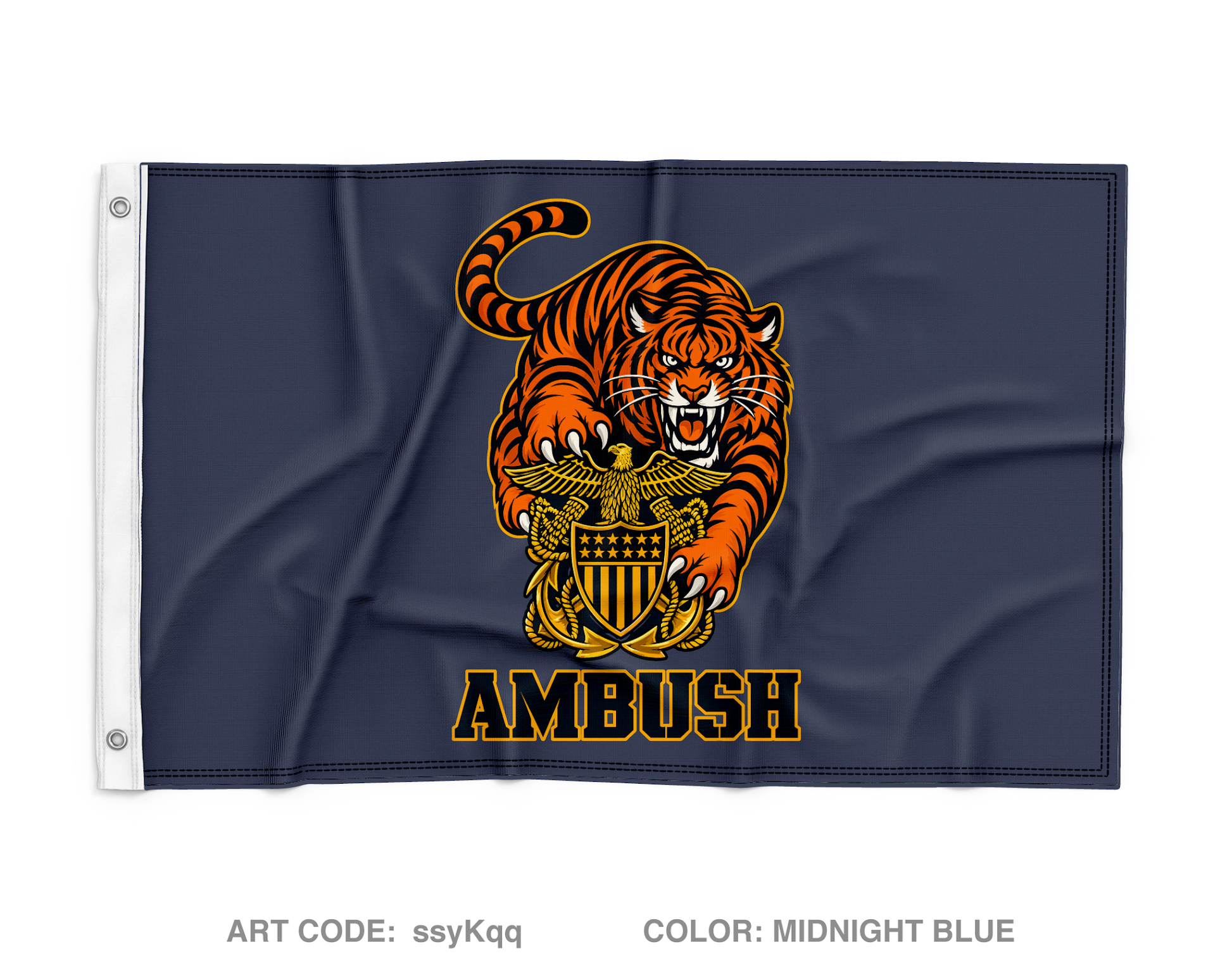University of Memphis NROTC Wall Flag - ssyKqq
