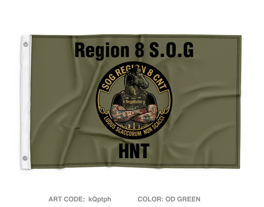 Region 8 HNT Wall Flag - kQptph