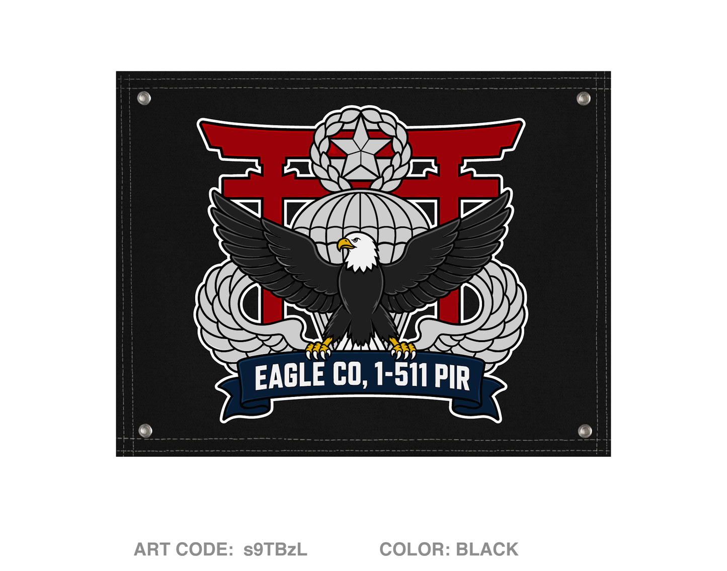 Eagle CO, 1-511 PIR Banner Flag - s9TBzL