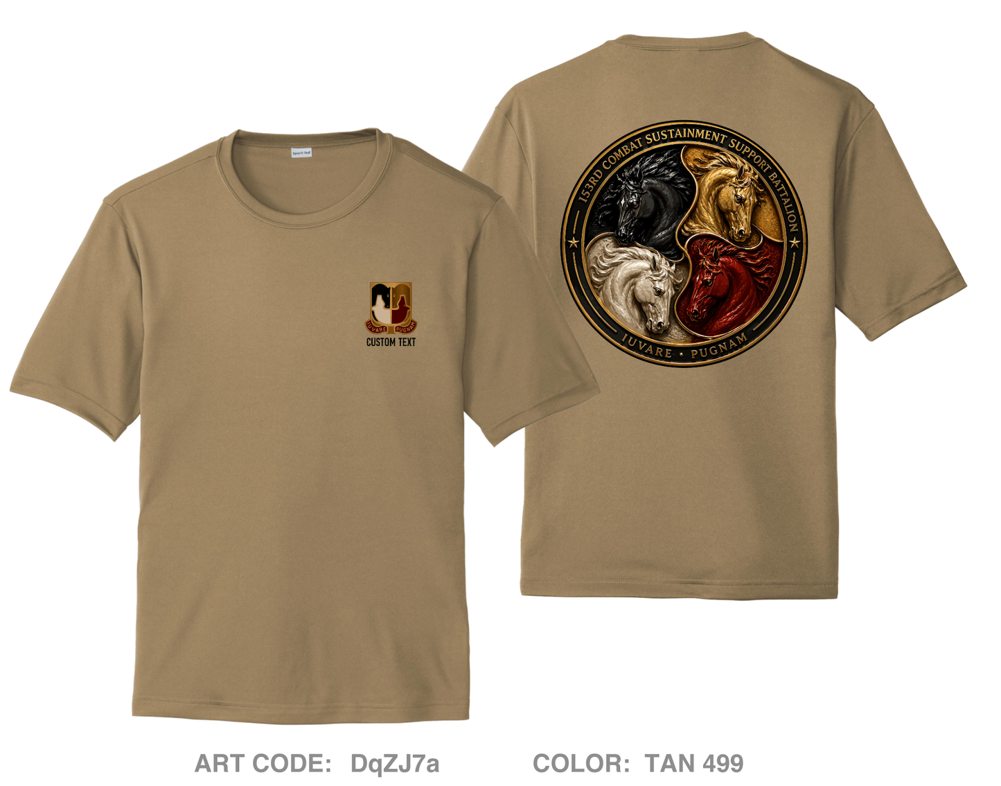 CUSTOM 153rd CSSB Hi-Tech Performance Unisex SS Tee - DqZJ7a