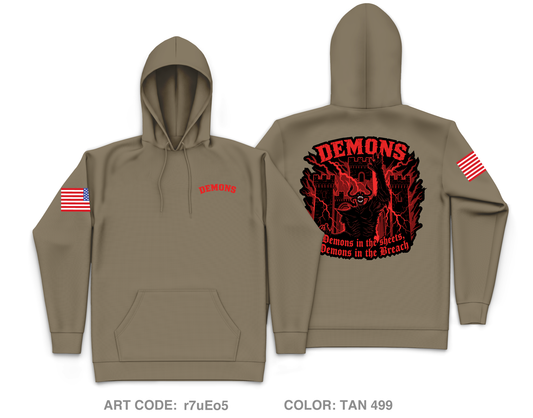 CEC-ABN, 173rd MBCT Core Men's Hooded Performance Sweatshirt - r7uEo5