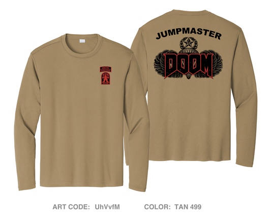 Doom 3-509 Hi-Tech Performance Unisex LS Tee - UhVvfM
