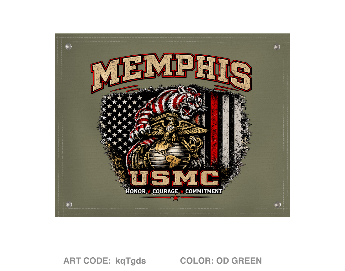 University of Memphis NROTC Banner Flag - kqTgds