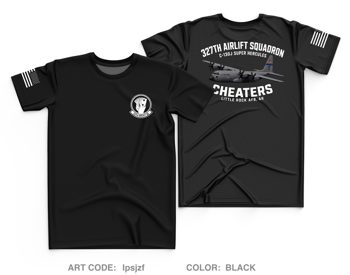 327th Airlift Squadron Core Men's SS Performance Tee - Ipsjzf