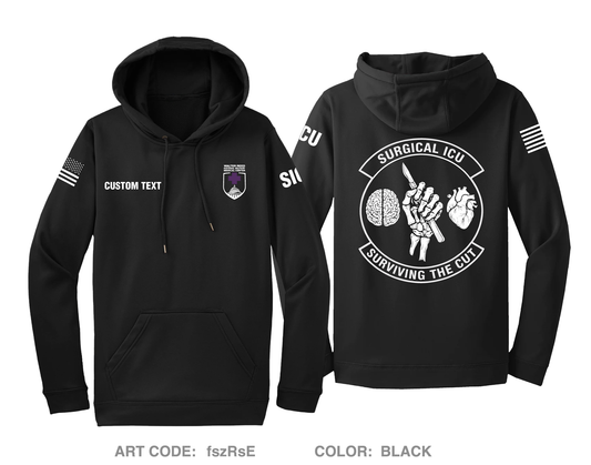 CUSTOM SICU Hi-Tech Performance Hoodie - fszRsE