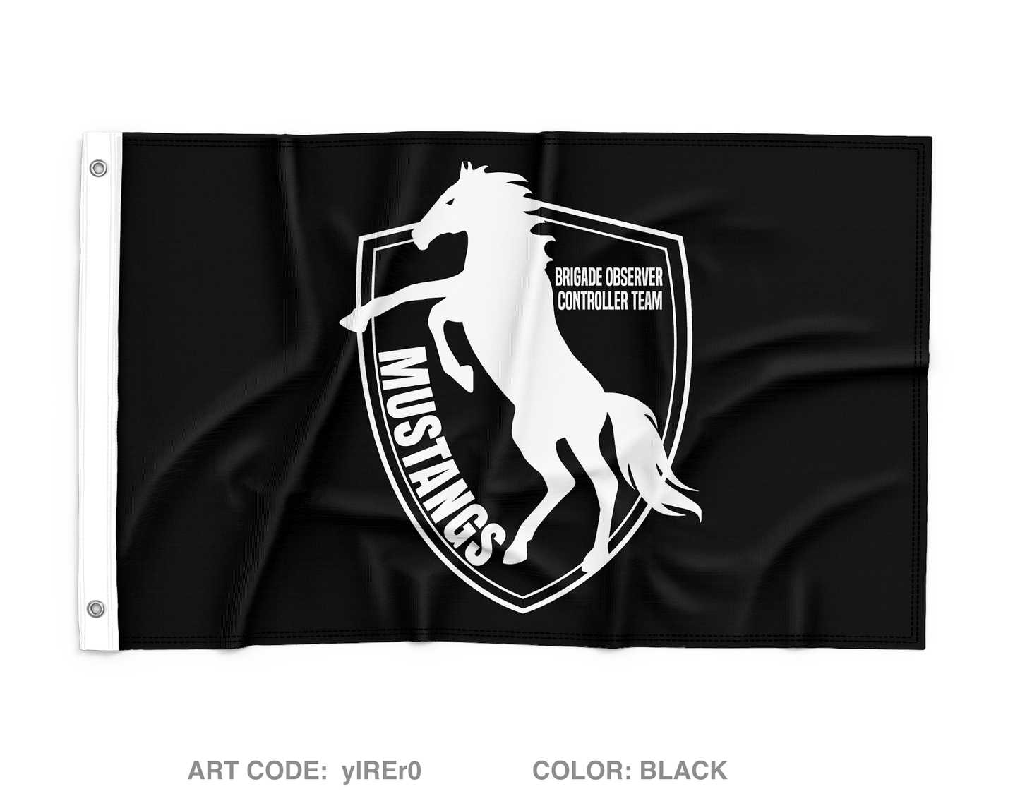 JMRC Mustang Team Wall Flag - ylREr0