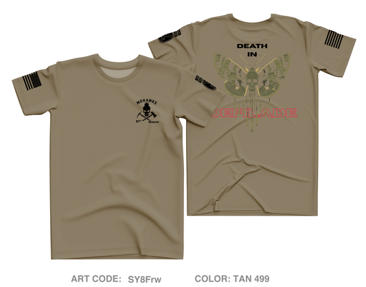 10th Mountian 2-87 BN IN Core Men's SS Performance Tee - SY8Frw