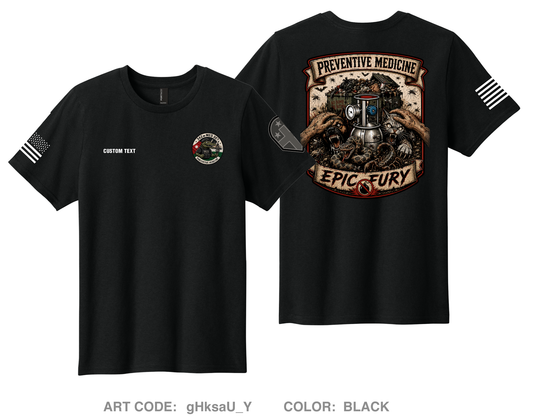 CUSTOM 342nd Medical Detachment (PM) Comfort Youth cotton short sleeve tee - gHksaU_Y