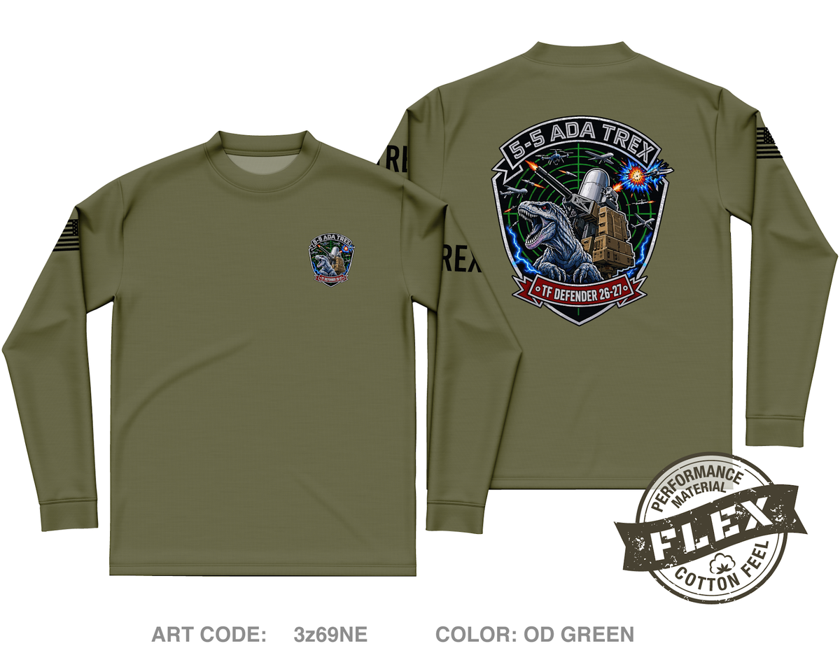 5-5 ADA BN Core Men's LS Flex Performance Tee - 3z69NE