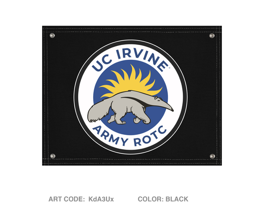 UCI Army ROTC Fundraising Collection Banner Flag - KdA3Ux