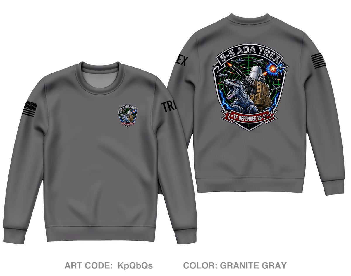 5-5 ADA BN Core Men's Crewneck Performance Sweatshirt - KpQbQs