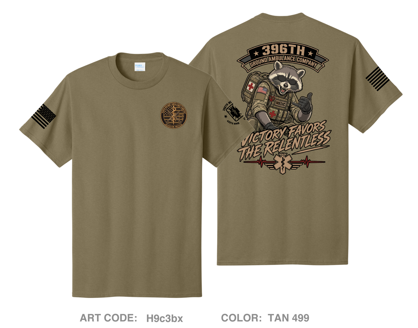 396th MCGA Comfort Unisex Cotton SS Tee - H9c3bx