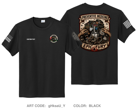 CUSTOM 342nd Medical Detachment (PM) Hi-Tech Performance Unisex Youth SS Tee - gHksaU_Y