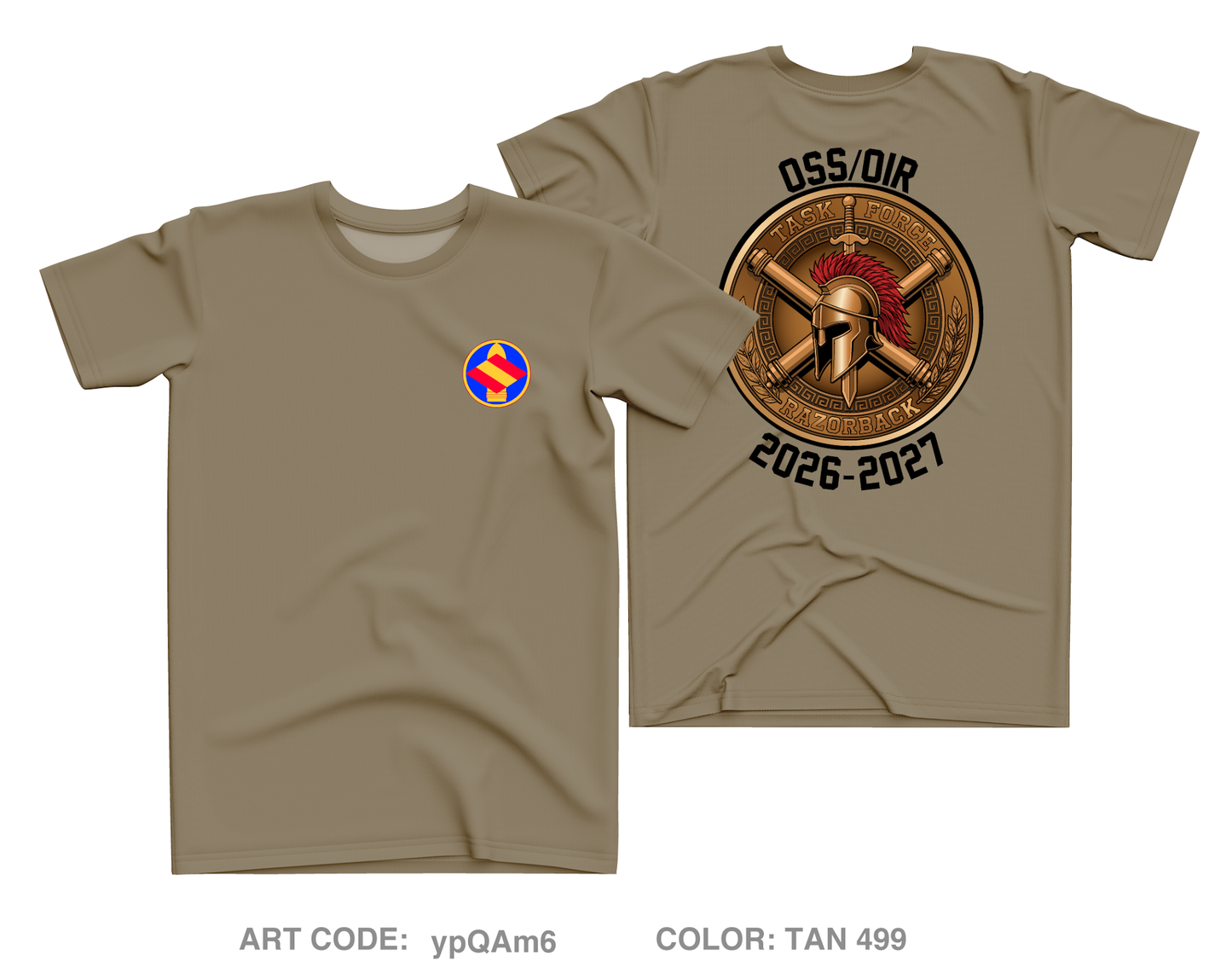 HHB 142nd Field Artillery Brigade Core Men's SS Performance Tee - ypQAm6