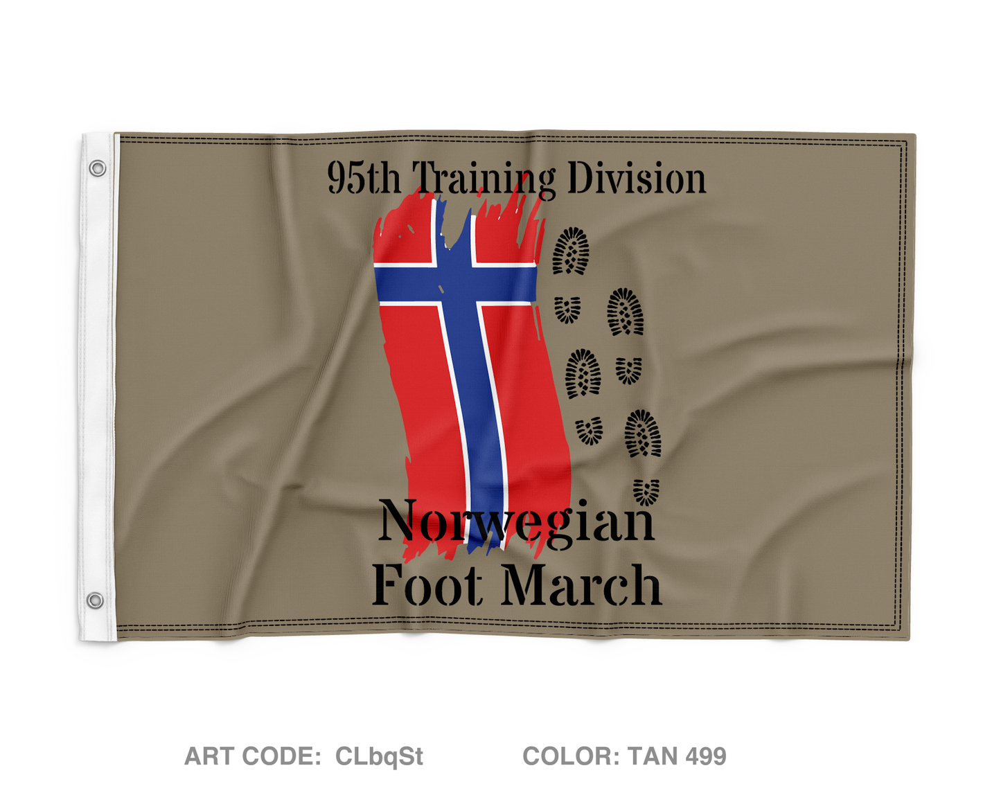 HHC, 95TH TD Wall Flag - CLbqSt