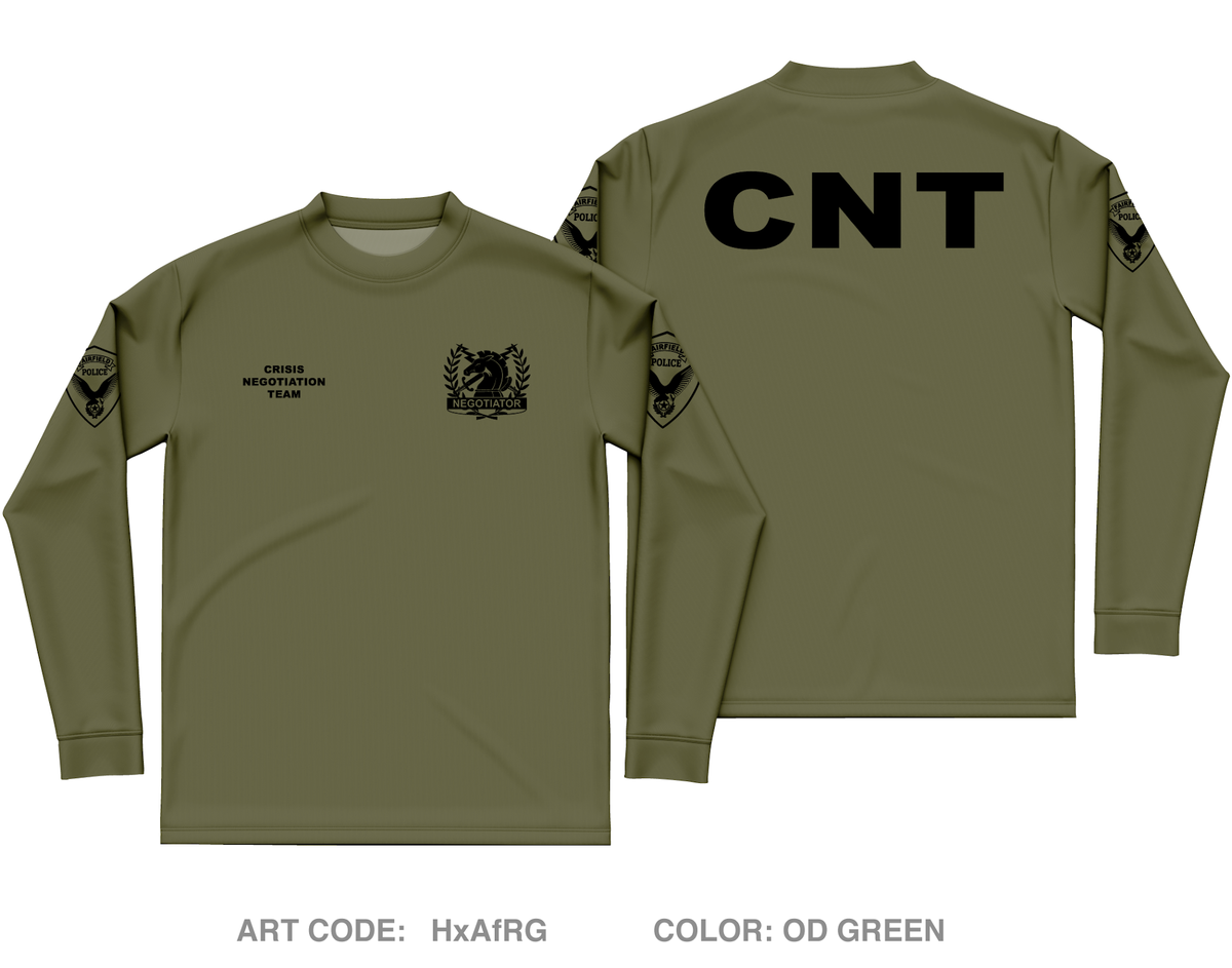 Crisis negotiations unit Core Men's LS Performance Tee - HxAfRG